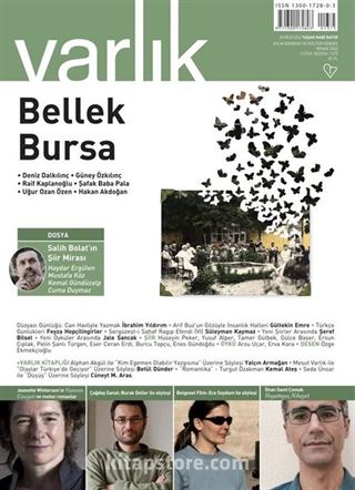 Varlık Edebiyat ve Kültür Dergisi Sayı: 1375 Nisan 2022