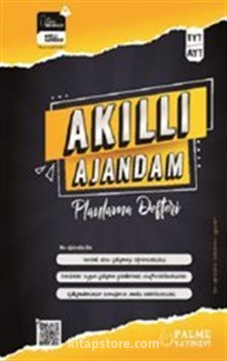 TYT-AYT Akıllı Ajandam Planlama Defteri