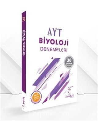 AYT Biyoloji Denemeleri - 30 Çözümlü Deneme