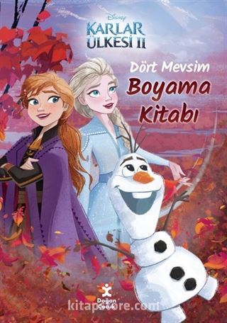Disney Karlar Ülkesi 2 Dört Mevsim Boyama Kitabı