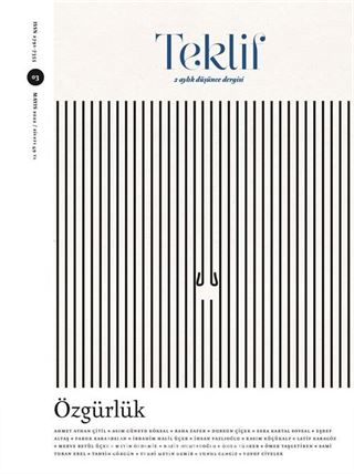 Teklif 2 Aylık Düşünce Dergisi Sayı:3 Mayıs 2022