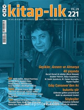 Kitap-lık 221 / Mayıs Haziran 2022