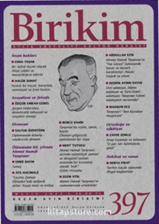 Birikim Aylık Sosyalist Kültür Dergisi Sayı:397 Mayıs 2022