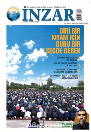 İnzar Dergisi Sayı: 212 - Mayıs 2022