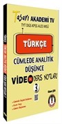 Türkçe Cümlede Analitik Video Ders Notları 3