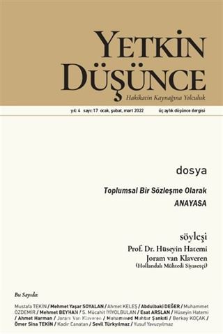 Yetkin Düşünce Sayı: 17 Ocak-Şubat-Mart 2022
