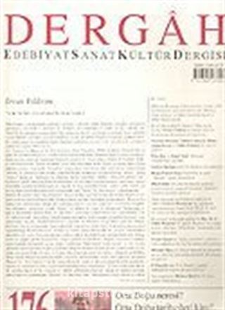 Dergah Edebiyat Sanat Kültür Dergisi / Ekim, Sayı 176, Cilt XV