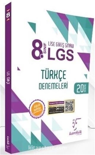 8. Sınıf LGS Türkçe 20 Deneme