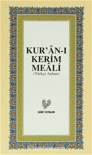 Kur'an-ı Kerim Meali (Türkçe Anlam) (Orta Boy)
