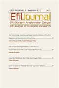 Efil Ekonomi Araştırmaları Dergisi; Cilt: 5 Sayı: 2