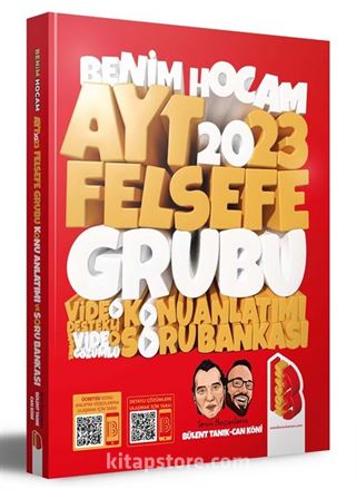2023 AYT Felsefe Grubu Video Destekli Konu Anlatımı ve Tamamı Video Çözümlü Soru Bankası