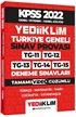 2022 KPSS Genel Yetenek Genel Kültür Türkiye Geneli Tamamı Video Çözümlü Deneme Sınavları (TG11- TG12- TG13- TG14- TG15)