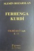 Ferhenga Kurdi (Ciltli)