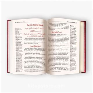 Risale-i Nur'da Hazret-i Muhammed (Yeni Tanzim) (Lügatçeli, İndexli) (Kod: 9253)