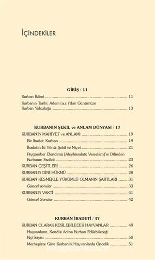 Kurban İbadeti