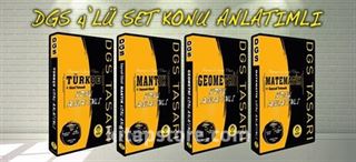 DGS 4'lü Set Konu Anlatımlı