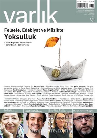 Varlık Edebiyat ve Kültür Dergisi Sayı: Ekim 2022