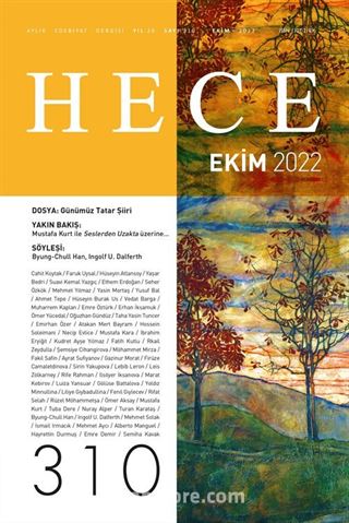 Hece Dergisi Sayı: 310 Aylık Edebiyat Dergisi Dosya: Günümüz Tatar Şiiri