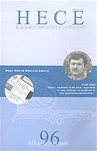 Sayı:96 Aralık 2004-Hece Aylık Edebiyat Dergisi