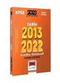 2023 KPSS Tarih 2013-2022 Tamamı Çözümlü Çıkmış Sorular