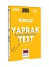 2023 KPSS Türkçe Çek Kopart Yaprak Test