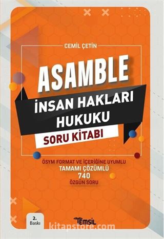 Asamble İnsan Hakları Hukuku Soru Kitabı