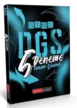 2023 DGS Tamamı Çözümlü 5 Deneme