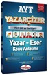 YKS AYT Türk Dili ve Edebiyatı Yazar Eser Yazarçizer Konu Anlatımı