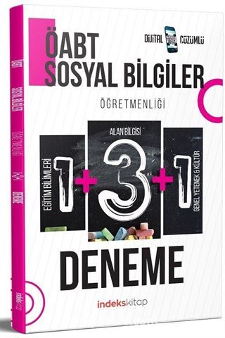 ÖABT Sosyal Bilgiler Öğretmenliği 5 Deneme Dijital Çözümlü