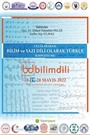 Uluslararası Bilim ve Yazı Dili Olarak Türkçe Sempozyumu 18-19-20 Mayıs 2022