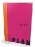 2023 Ajanda - Aylık Haftalık Planlayıcı (Fuşya)