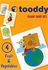 Tooddy Flash Card Set 4: Meyveler ve Sebzeler