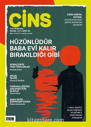 Cins Aylık Kültür Dergisi Sayı:88 Ocak 2023