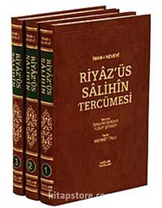 Riyaz' üs Salihin Tercümesi (3 Cilt-ithal)