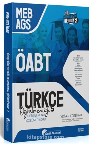 2023 ÖABT Türkçe 2. Kitap Divan Edebiyatı Konu Anlatımlı Soru Bankası