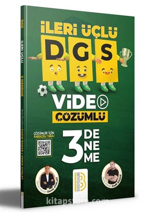 DGS İleri Üçlü Video Çözümlü 3 Deneme