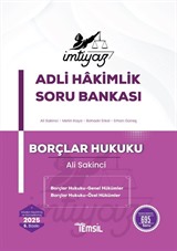 İmtiyaz Borçlar Hukuku (Genel Hükümler-Özel Hükümler) Soru Bankası