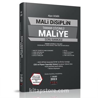Mali Disiplin Tamamı Çözümlü Maliye Soru Bankası