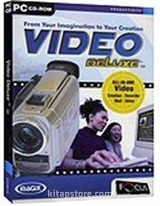 Video Deluxe SE / Kamera Görüntülerinizi Düzenleme ve Montaj Yazılımı Kod:ESS407/D