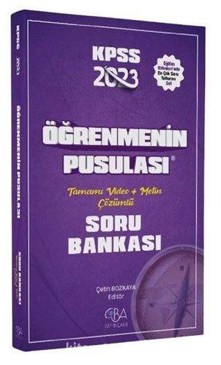 2023 KPSS Eğitim Bilimleri Öğrenme Psikolojisinin Pusulası Soru Bankası Video Çözümlü