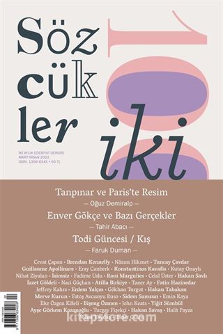 Sözcükler İki Aylık Edebiyat Dergisi Sayı:102 Mart-Nisan 2023