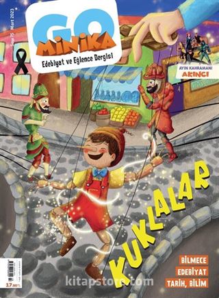 minikaGO Aylık Çocuk Dergisi Sayı: 75 Mart 2023
