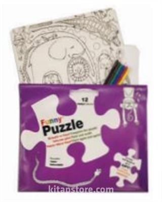 Funny Mat Washable Puzzle - Sevimli Dostlar