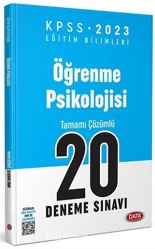 2023 KPSS Eğitim Bilimleri Öğrenme Psikolojisi Tamamı Çözümlü 20 Deneme Sınavı