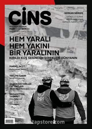 Cins Aylık Kültür Dergisi Sayı:90 Mart 2023