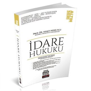 İdare Hukuku Konu Anlatımı