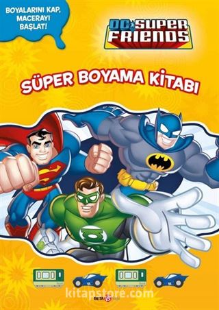 DC Super Friends Super Boyama Kitabı