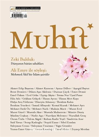 Muhit Aylık Edebiyat Fikir Dergisi Sayı:40 Nisan 2023
