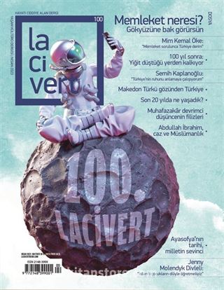 Lacivert Yaşam Kültürü Dergisi Sayı: 100 Nisan 2023