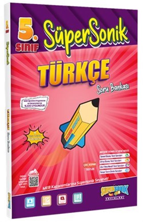 5. Sınıf Süpersonik Türkçe Soru Bankası